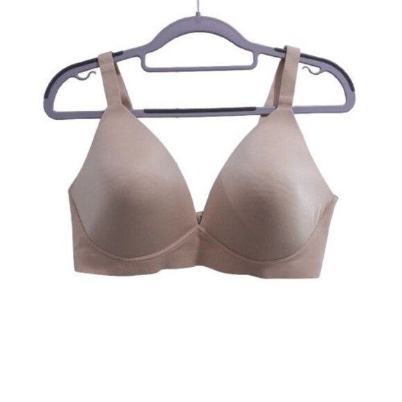 Bali Comfort Revolution Soft Touch Perfect T-Shirt Wireless Bra Tan Size XL DF34 - Picture 1 of 7